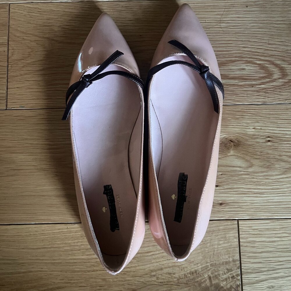 Kate Spade Pink Flats